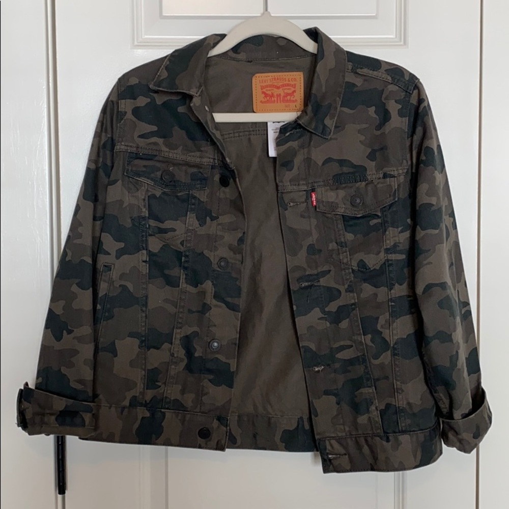 Levi’s Camo Denim Jacket